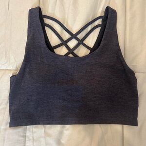 Jockey Cross-Back Sports Bra - Grey